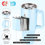 40 oz Tumbler with Handle and Straw or Convert to 40 oz Insulated Water Bottle Fits in Cup Holder. Stainless Steel Metal Water Flask with 2 Lids for Travel,Camping,Gym Sports Coffee Mug Thermal Cup