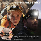 sofirn LED Headlamp Rechargeable, H35R Super Bright Lightweight Head Light with 660nm Deep Red Light, 1500 Lumens White Light, IPX6 Waterproof Head Flashlight for Running Hiking Camping