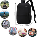 MAXTOP Deep Storage Laptop Backpack with USB Charging Port[Water Resistant] College Computer Bookbag Fits 16 Inch Laptop
