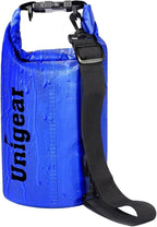 Unigear Dry Bag Waterproof, 2L/5L/10L/20L/30L/40L Floating and Lightweight Bags for Kayaking, Boating, Fishing, Swimming and Camping with Waterproof Phone Case