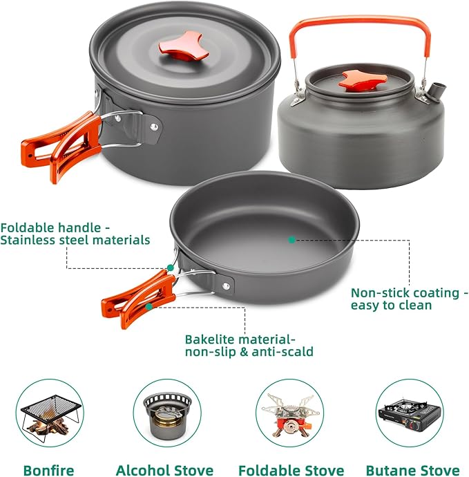 Camping Cooking Set