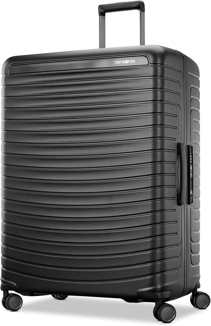 Samsonite Framelock Max Hardside Luggage with Spinner Wheels, Lightweight zipper-less