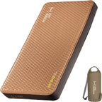 LOSTHORIZON Air & Foam Camping Mattress, Self-Inflating Sleeping Pad, 4.5" Thick, with Pump Sack, Single