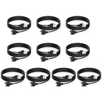 Smays USB Extension Cable 6 ft 10-Pack, Male to Female, USB-A 2.0 Extender Cord Multipack