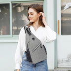 MOSISO Sling Backpack, Multipurpose Crossbody Shoulder Bag Travel Hiking Daypack