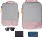 BAGSMART 6 Set /4 Set/2 Set Compression Packing Cubes for Travel, Lightweight Luggage Organizer Bags, Durable Space Saver Bags Travel Essentials