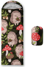 QOOMO Animals Camping Sleeping Bags,3 Season Warm & Cool Weather,Lightweight,Waterproof Sleeping Bags for Adults & Kids,Traveling,and Outdoors,Camping Gear Equipment