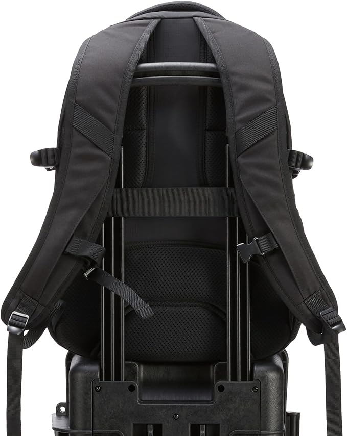 Amazon Basics Travel Laptop Backpack for 15.6 inch Laptop, Black | for 15.6 inch Laptop