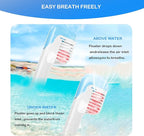 Kids Snorkel Mask, Full Face Snorkel Mask for Kids 4-16, 180 HD View Anti-Fog Anti-Leak Snorkel Mask for Kids Snorkel Set Snorkeling Gear for Kids