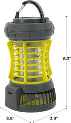 GREEN MORE Portable Camping Lantern with Cooling Fan - 18650 Battery Required (NOT Included), 6 Light Modes Camping Light Lightweight, for Power Outages Fishing Hurricane Emergency, Green