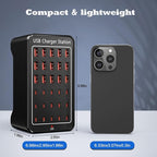 USB C Charging Station,150W 30 Ports USB C Charger【15USB-C + 15USB-A】,Multiple Devices Charger Compatible with Samsung/iPhone/iPad/Google Pixel/Tablets and Other USB Electronics