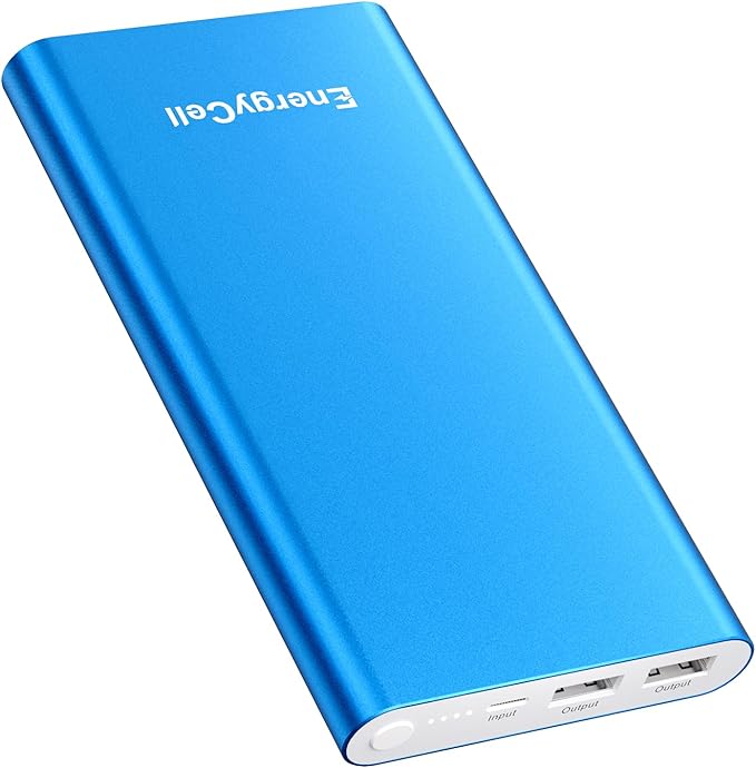 Pilot 4GS Portable Charger 12000mAh Fast Charging Power Bank Dual 3A High-Speed Output Battery Pack Compatible with iPhone 16 15 14 13 12 11 and More (Blue)