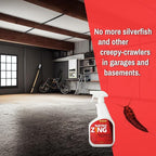 Multi-Purpose Insect Killer 32 OZ, Pest Control Spray Indoor, Kills & Repels Fruit Flies Gnats Moths Spiders for Home, Lasting Prevention, Plant Extract Based Non-Toxic, Child & Pet Safe