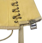 SMONT WW2 US. M1936 Gaiters Leggings Repro WWII Soldier Canvas Puttee for Hiking Climbing Khaki