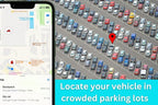 Unlimited Range GPS Tracking Device Item Locator for Car, Purse, Pet, Key Work with Apple Findmy No 3rd App Needed (Black)