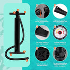 FunWater Inflatable Stand Up Paddle Board with Premium SUP Paddleboard Accessories, Anti-Slip EVA Deck, 11'/10'6'' Paddle Boards for Adults & Youth of All Skill Levels