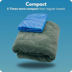 ECCOSOPHY Microfiber Beach Towel - Sand Free Towels are Quick Dry, Light Weight, Super Absorbent - Perfect Pool, Travel, Cruise, Camping Essentials - Oversized Extra Large for Adults 71x35 in