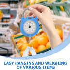 OSALADI Mini Digital Hanging Scale with Hook Portable Spring Fishing Luggage Scale High Accuracy for Travel and Home Use