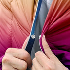 zzlamb Camping Blanket, Outdoor Lightweight Travel Blanket Puffy Portable Down Alternative, Windproof Warm Cloak with Snaps, Cozy Quilt Backpacking Picnic RV Plane Car Hammock Beach Climbing