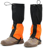 likloks Adjustable Leg Gaiters for Men & Women - Lightweight & Waterproof Gaiter for Hiking, Snow, Trail, Trekking, Hunting, Climbing