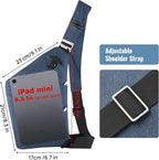 Sling Bag Cross Body Bag, Anti Theft Crossbody Bags for Travel Lightweight Chest Shoulder Bags for Women Men