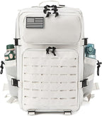 QT&QY 25L/45L Military Tactical Backpack For Men Molle Daypack 3 Day Bug Out Bag Hiking Rucksack With Bottle Holder