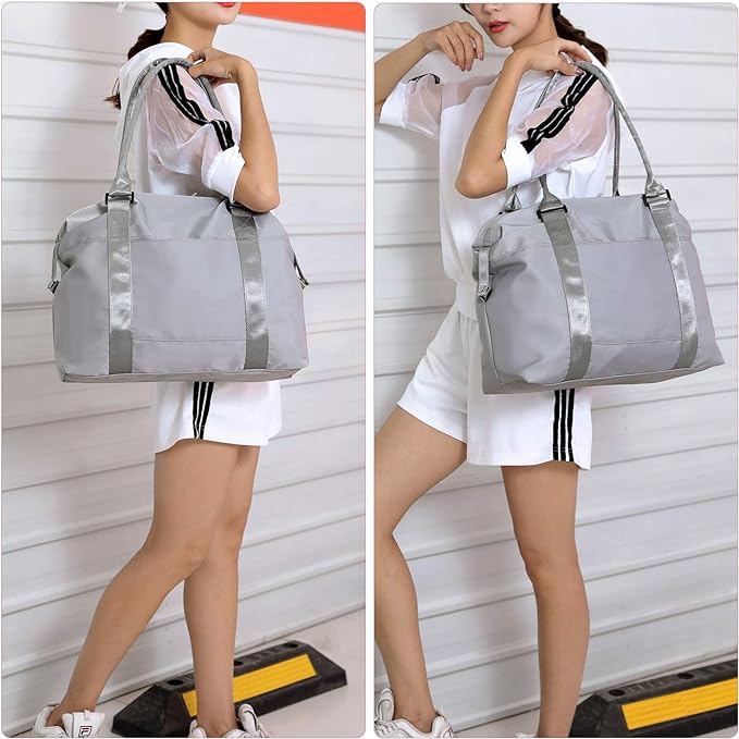 forestfish Duffle Tote Bag Weekender Bags For Women Travel With Trolley Sleeve | Travel