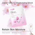 LAIKOU SAKURA Skin Care, Skin Care Set, Face Mask, Eye Mask, Lip Mask with Serum, Cleanser, Toner, Eye Cream, Essence Cream for Women Teen Girls Mom Daughter Mother's Day Christmas Birthday