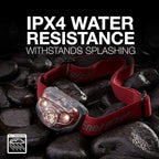 Energizer Vision HD+ LED Headlamp, Water Resistant Bright Headlamp with Digital Focus, Camping Gear and Emergency Light, Batteries Included, Pack of 1