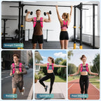Weighted Vest, 8lb/12lb/16lb/20lb/25lb/30lb Weight Vest with Two Adjustment Straps for Men Women, Weight Vests with Reflective Stripe for Strength Training, Running, Jogging, Walking