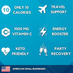 HydroMATE Electrolyte Powder Fruit Punch Hydration Packets Low Sugar 16 Count