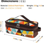 TRIWONDER Camping Travel Cookware Organizer Bag Cooking Utensils Storge Portable Pouch for Outdoor Barbecue Camping Cooking Spoon Chopsticks Organizing