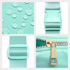 Gitus Belt Bag Fanny Pack Crossbody Bags with Initial Letter Patch Cute Stuff Birthday Gifts for Teenager Girls Trendy Preppy Stuff for Teen Girls Cool Stuff for Teens (Mint Green-M)