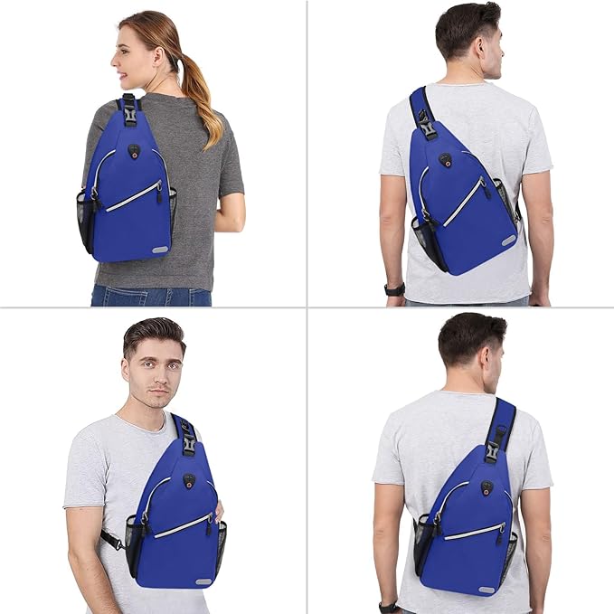 MOSISO Sling Backpack, Multipurpose Crossbody Shoulder Bag Travel Hiking Daypack
