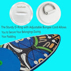 4 Pieces White Pad/Patch D Rings for PVC Inflatable Boat Canoe Raft Stainless Steel D-Ring Dinghy Kayak Surfboard Paddle Board