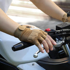 FIORETTO Fingerless Gloves for Airsoft Shooting Half Finger Hunting Hiking Cycling Driving Motorcycle Climbing Work Gloves M210603