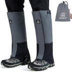 Leg Gaiters 100% Waterproof Adjustable Shoe Snow Boot Guard Gators for Hiking Shoe Cover Hunting Snowshoeing Climbing Walking for Women Men