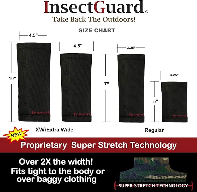 Permethrin Treated Repels Tick Mosquitoes Flies Chiggers & More Insect Repellent Complete 2 Packages