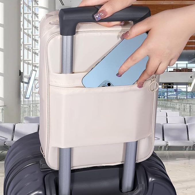 Shoe Bags for Travel Holds 3 Pair of Shoes, Travel Shoe Bag with 3 Layers Compartments, Waterproof & Washable, Navy