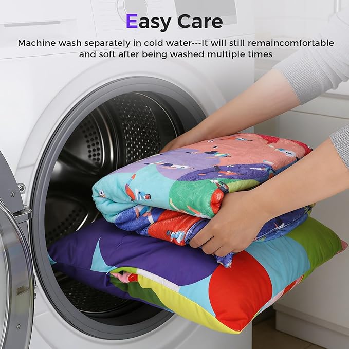 3 in 1 Travel Pillow Blanket Set with Removable Flannel Blanket Throw,Hand Warmer Pockets,Pillow (Color3, 60in*79in)