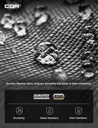 CQR Men's Tactical Pants, Water Resistant Ripstop Cargo Pants, Lightweight EDC Work Hiking Pants, Outdoor Apparel