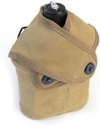 WW2 US Navy Canteen with Cup Cover Khaki 1943 WWII US Marine Corps