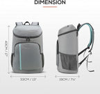 TOURIT Cooler Backpack 30 Cans Lightweight Insulated Backpack Cooler Leak-Proof for Men and Women