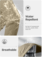 FREE SOLDIER Men's Outdoor Cargo Hiking Pants with Belt Lightweight Waterproof Quick Dry Tactical Pants Nylon Spandex