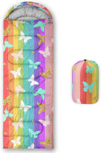 QOOMO Camping Sleeping Bags,3 Season Warm & Cool Weather,Lightweight,Waterproof Sleeping Bags for Adults & Kids,Traveling,and Outdoors,Camping Gear Equipment