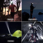 klarus HM1 IPX6 Waterproof Rechargeable Headlamp with Motion Sensor, 70 Hours Long Battery Life, Full Charge in 2.5 Hours, 440 Lumens Consistent Output, Shock and Drop Resistant