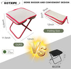 Mini Easy Carry Outdoor Chair – Compact Carry Chair for Camping, Hiking, Fishing, Gardening and Outdoor Use – Lightweight, Durable, Easy to Carry and Set Up (Khaki)