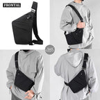 Crossbody Travel Bags for Women, New Theft Proof Safe Slim Sling Travel Purses, Personal Flex Shoulder Bag for Men Women