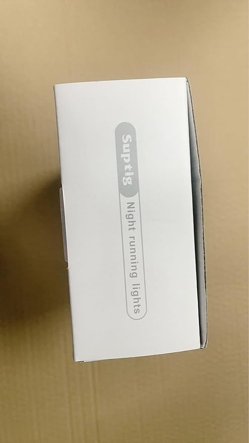 Suptig Outdoor Night Running Lights for Running Camping Hiking Jogging Outdoor Adventure- Hands-Free, Bright and Water-Resistant