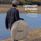 Upgrade Pop Up Privacy Shower Tent 55" x 55" x 83", Portable Camping Shower Tent, Camping Toilet Changing Room with Rain Shelter & Extended Floor Mat, Dressing Room for Beach